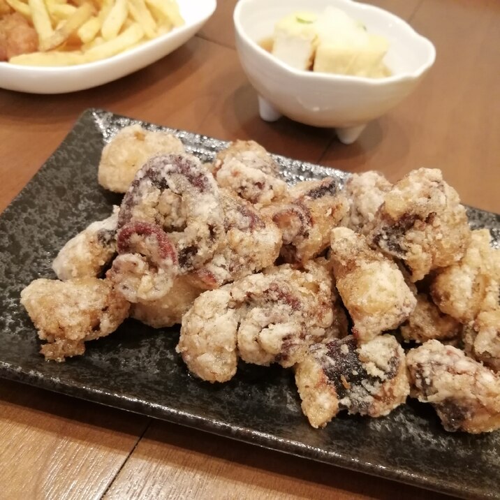 居酒屋風！ビールがすすむたこの唐揚げ